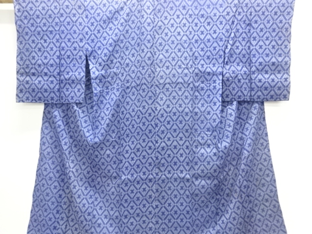 アンティーク　縦絽襷模様長襦袢